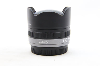 【中古(used)】Panasonic LUMIX G FISHEYE 8mm F3.5