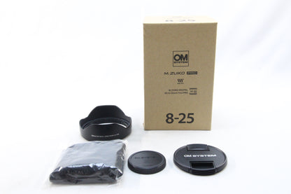 【中古(used)】OMSYSTEM M.ZUIKO DIGITAL 8-25mm F4 PRO