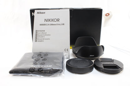 【中古(used)】ニコン NIKKOR Z 24-200mmF4-6.3 VR