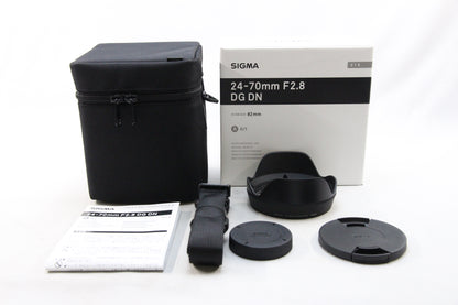 【中古(used)】SIGMA 24-70mm F2.8 DG DN L-mount