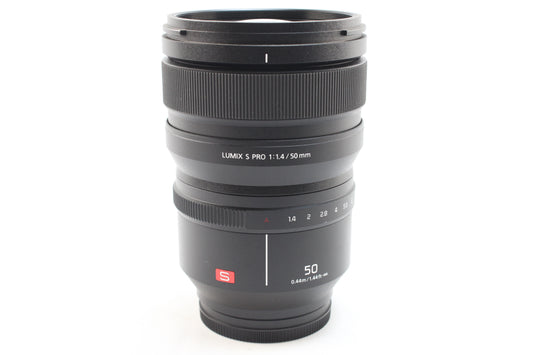 【中古】パナソニック LUMIX S PRO 50mmF1.4