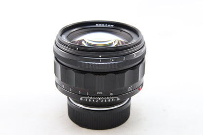 【中古(used)】VOIGTLANDER NOKTON 50mm F1 VM