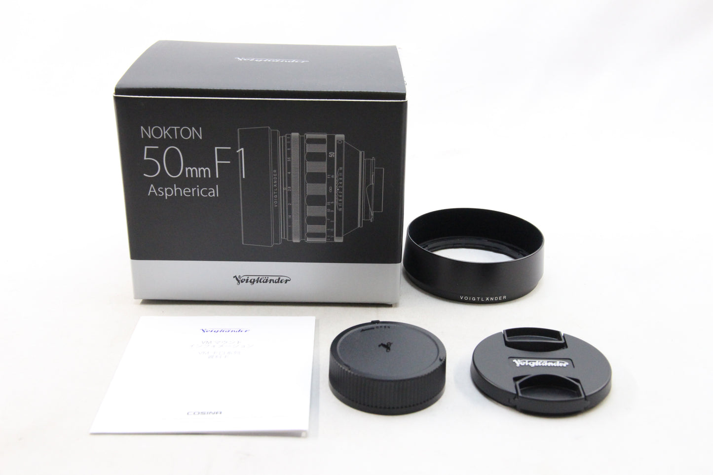 【中古(used)】VOIGTLANDER NOKTON 50mm F1 VM