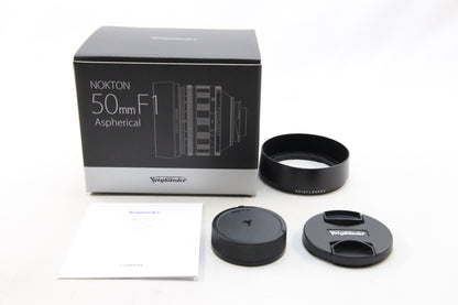 【中古(used)】VOIGTLANDER NOKTON 50mm F1 VM