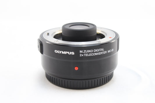 【中古(used)】オリンパス M.ZUIKO DIGITAL 2x Teleconverter MC-20