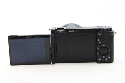 【中古(used)】SONY ZV-E10 + E 16-50mm F3.5-5.6 PZ OSS Ⅱ