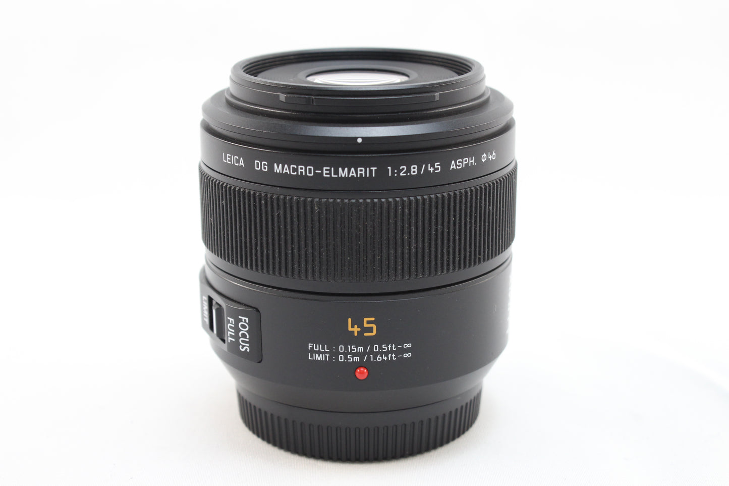 【中古(used)】パナソニック LEICA DG MACRO-ELMARIT 45mmF2.8 ASPH. MEGA O.I.S.