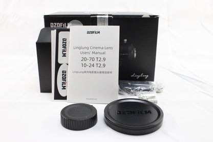 【中古(used)】DZOFilm Linglung Cinema Lens 10-24mmT2.9 (マイクロフォーサーズ)