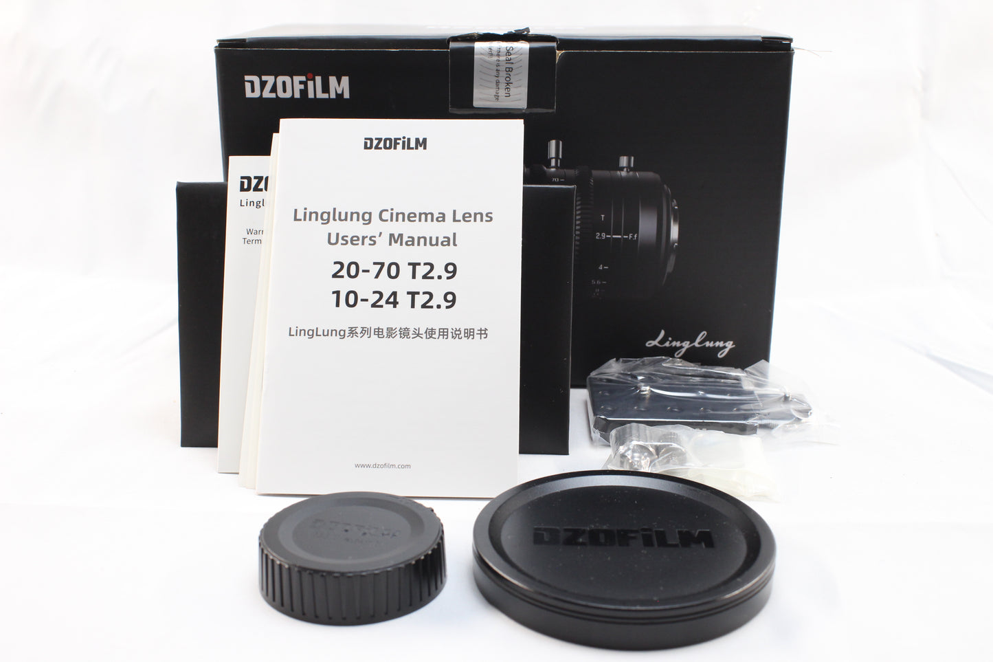 【中古(used)】DZOFilm Linglung Cinema Lens 20-70mmT2.9 (マイクロフォーサーズ)