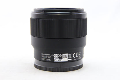 【中古(used)】SONY FE 50mm F1.8