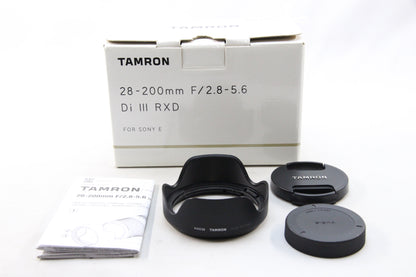【中古(used)】TAMRON 28-200mm F2.8-5.6 Di Ⅲ RXD (A071) E-mount