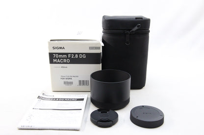 【中古(used)】SIGMA 70mm F2.8 DG MACRO SA-mount