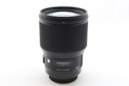 【中古(used)】SIGMA 85mm F1.4 DG HSM SA-mount