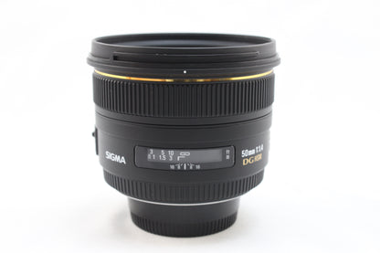 【中古(used)】シグマ 50mmF1.4 EX DG HSM (ニコンFマウント)