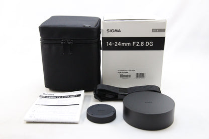 【中古(used)】SIGMA 14-24mm F2.8 DG HSM SA-mount