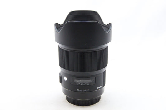【中古(used)】SIGMA 20mm F1.4 DG HSM SA-mount