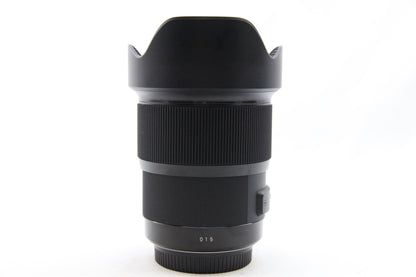 【中古(used)】SIGMA 20mm F1.4 DG HSM SA-mount