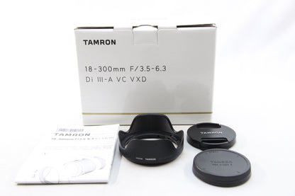 【中古(used)】TAMRON 18-300mm F3.5-6.3 Di Ⅲ-A VC VXD Z-mount