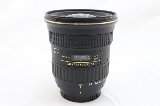 【中古(used)】トキナー AT-X17-35mmF4 PRO FX (ニコンFマウント)