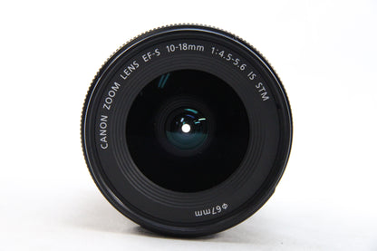 【中古(used)】Canon EF-S 10-18mm F4.5-5.6 IS STM