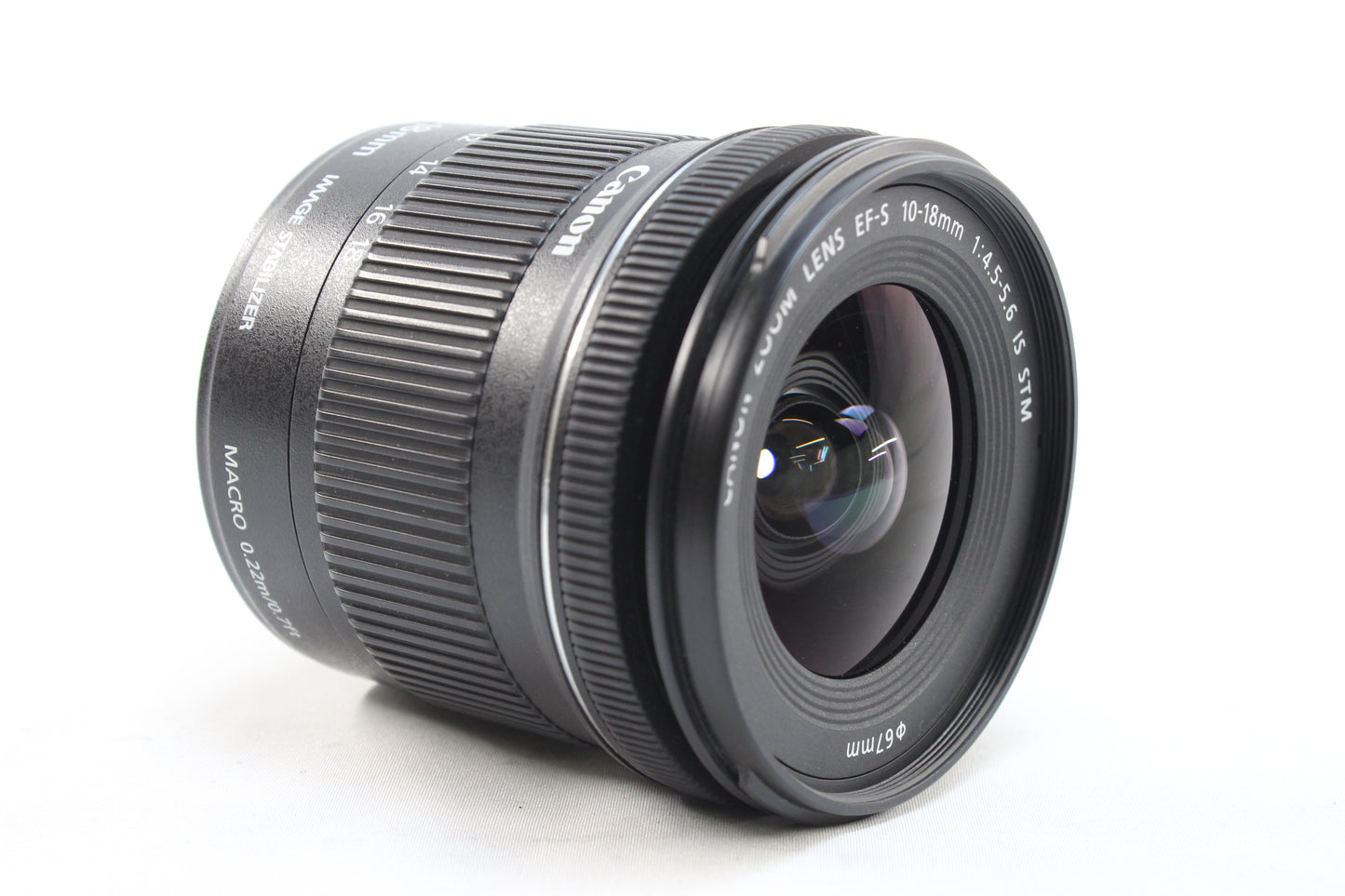 【中古(used)】キヤノン EF-S 10-18mmF4.5-5.6 IS STM