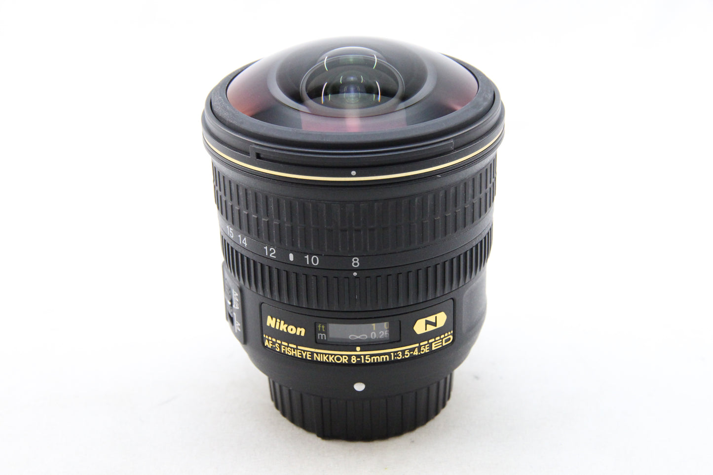 【中古(used)】AF-S FISHEYE NIKKOR 8-15mm F3.5-4.5 E ED