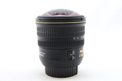 【中古(used)】AF-S FISHEYE NIKKOR 8-15mm F3.5-4.5 E ED