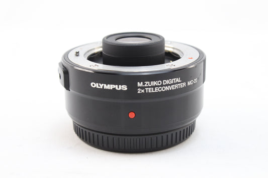 【中古】オリンパス M.ZUIKO DIGITAL 2x Teleconverter MC-20