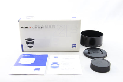 【中古(used)】Planar 85mm F1.4 ZF