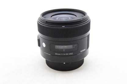【中古(used)】SIGMA 30mm F1.4 DC HSM K-mount