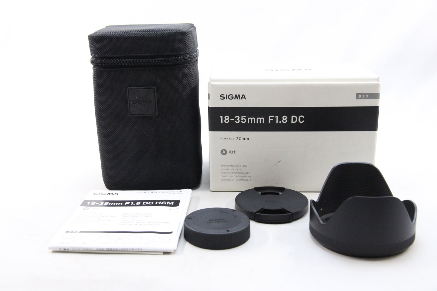 【中古(used)】SIGMA 18-35mm F1.8 DC HSM K-mount