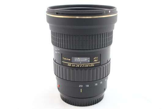 【中古】トキナー AT-X 14-20mmF2 PRO DX (キヤノンEFマウント/APS-C)