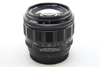 【中古(used)】VOIGTLANDER NOKTON 50mm F1 Z-mount