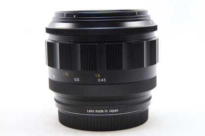 【中古(used)】VOIGTLANDER NOKTON 50mm F1 Z-mount