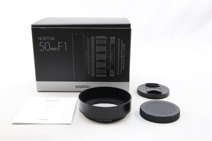 【中古(used)】VOIGTLANDER NOKTON 50mm F1 Z-mount