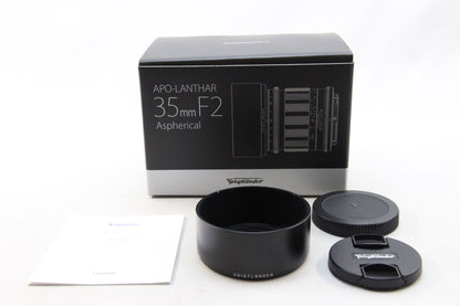 【中古(used)】VOIGTLANDER APO-LANTHAR 35mm F2Ⅱ Z-mount