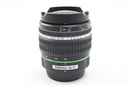 【中古】ペンタックス DA FISH-EYE 10-17mmF3.5-4.5ED [IF]