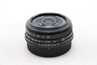 【中古(used)】VOIGTLANDER COLOR-SKOPAR 18mm F2.8 X-mount