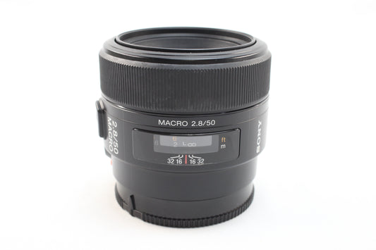 【中古】ソニー 50mmF2.8 Macro