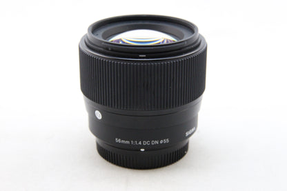 【中古(used)】SIGMA 56mm F1.4 DC DN micro four thirds mount