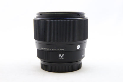 【中古(used)】SIGMA 56mm F1.4 DC DN micro four thirds mount