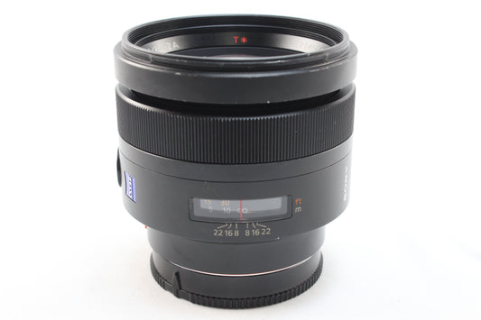 【中古(used)】ソニー Planar T＊ 85mmF1.4 ZA