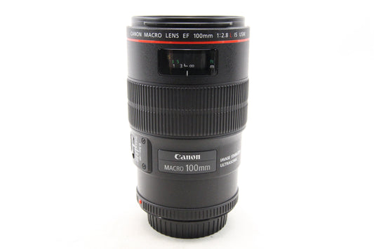 【中古(used)】Canon EF 100mm F2.8 L MACRO IS USM