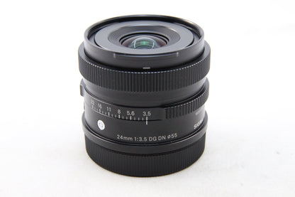 【中古(used)】SIGMA 24mm F3.5 DG DN L-mount