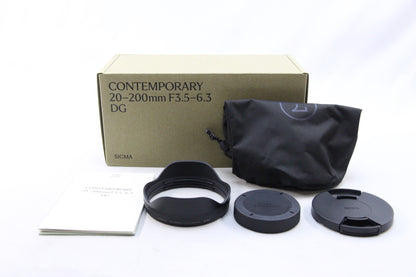 【中古(used)】SIGMA 20-200mm F3.5-6.3 DG L-mount
