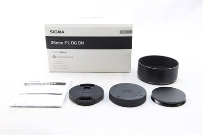 【中古(used)】SIGMA 35mm F2 DG DN L-mount
