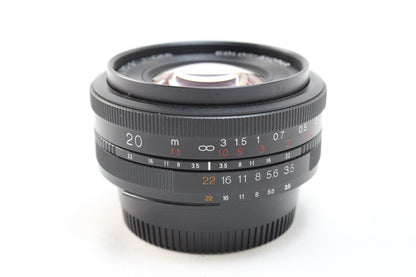 【中古(used)】フォクトレンダー COLOR-SKOPAR 20mmF3.5 SLII Aspherical (ニコンFマウント/Ai-s)