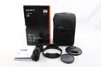 【中古(used)】SONY FE 16-35mm F2.8 GMⅡ