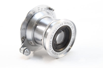 【中古(used)】日本光学 NIKKOR-QC 5cmF3.5 (L39マウント)