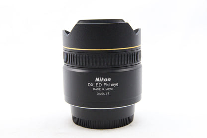 【中古(used)】AF FISHEYE NIKKOR 10.5mm F2.8G ED DX